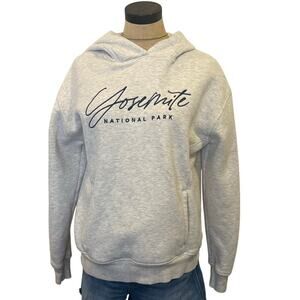 LEAGUE Yosemite National Park Hoodie Sweatshirt Small S Camping Hiking